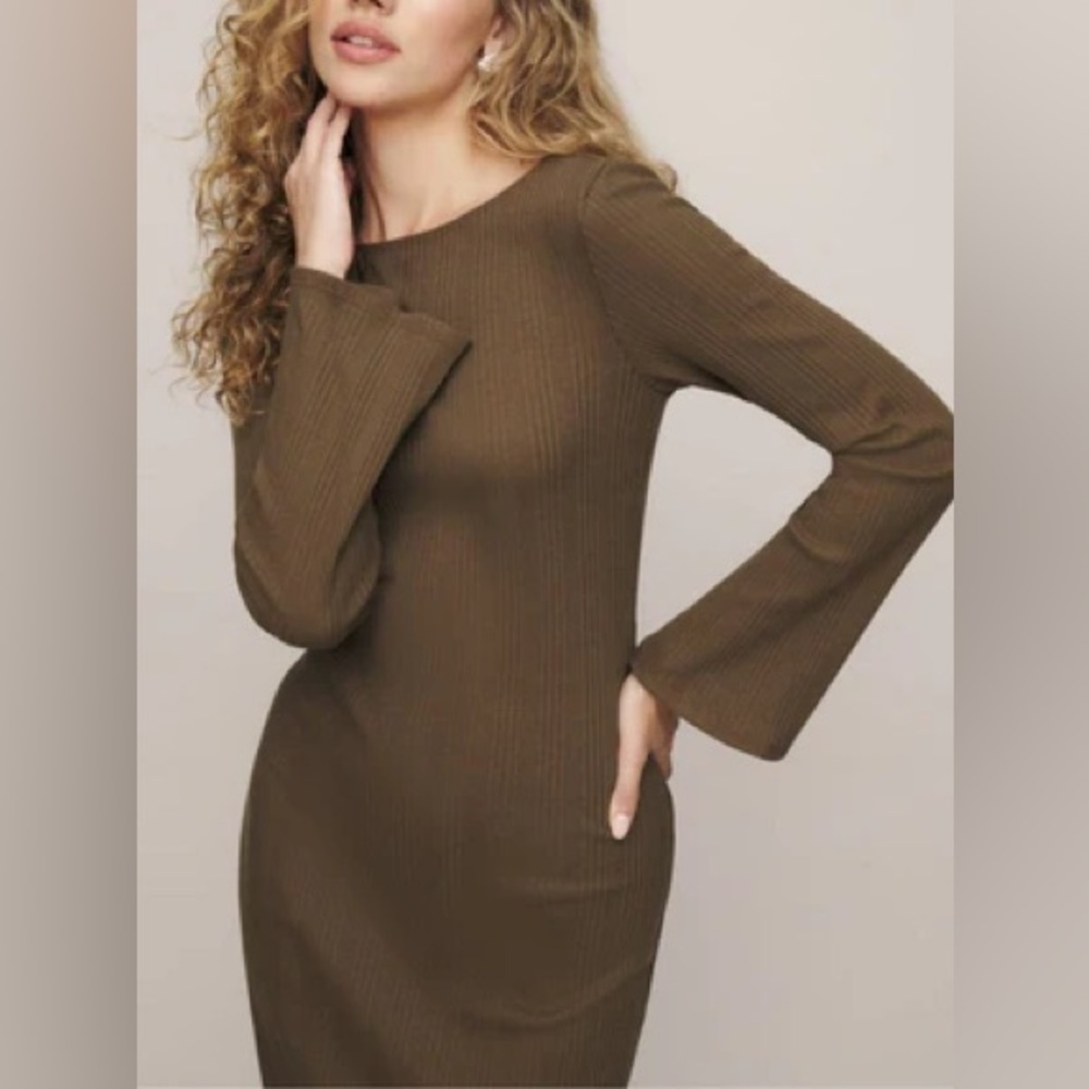 Reformation Delphina Knit Dress